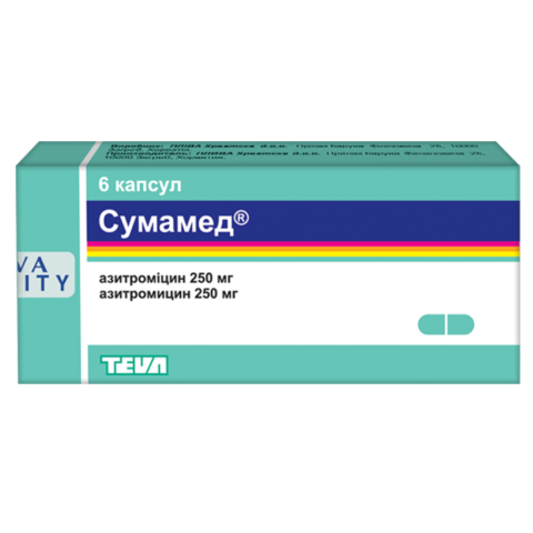 Антибактериальный препарат «Сумамед»