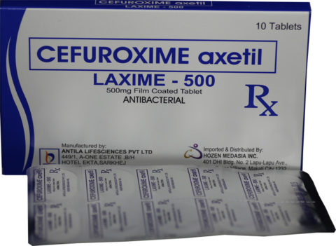 Антибиотик Цефуроксим в форме таблеток для лечения бронхита