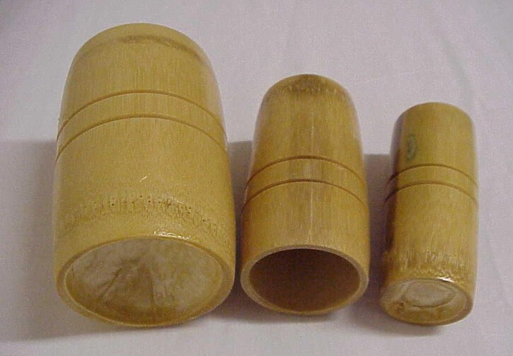 Вакуумные банки из бамбука