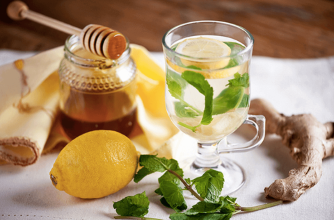 Имбирный чай – простой рецепт, три компонента.