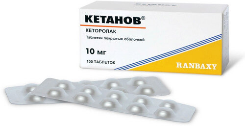 таблетки Кетанов при остеохондрозе грудного отдела