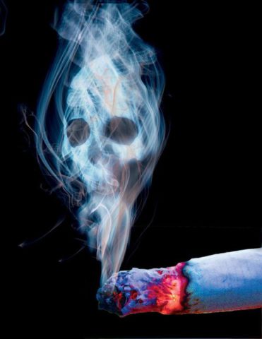 Курение, как фактор, предрасполагающий к гнойному бронхиту.
