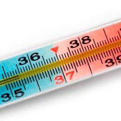 Повышение температуры тела до 38-38,5 °С
