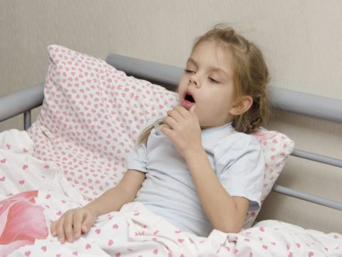 Воспаление легких у ребенка.