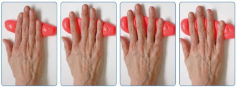 Рекомендуемые гимнастические процедуры для тренировки пальцев после иммобилизации