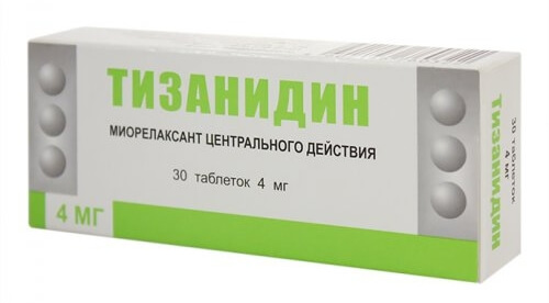 Тизанидин миорелаксанты препараты при остеохондрозе препараты