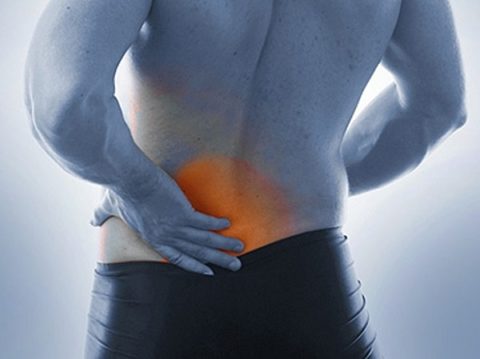 Травмы нижнего отдела спины при палении