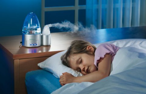 Увлажнение воздуха в детской комнате