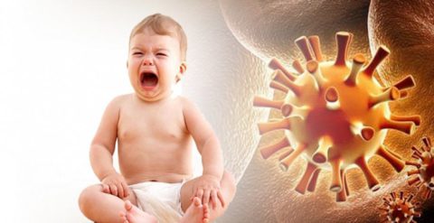 Вирусы или их ассоциации с патогенными микроорганизмами вызывают болезнь у детей до 5 лет (на фото)