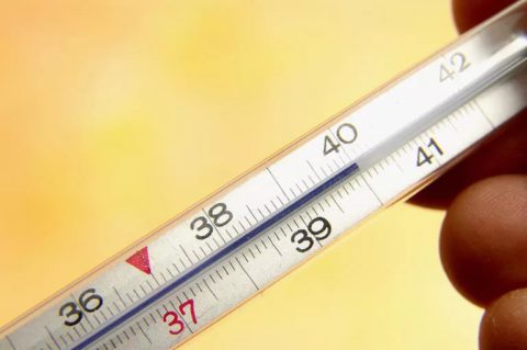 Высокая температура – признак острого процесса